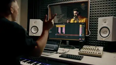 Studio d'enregistrement professionnel pour messages telephoniques